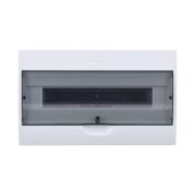 Бокс навесной ОП City9 Box 1 ряд 18мод. с прозр. дверцей SE EZ9E118S2SRU