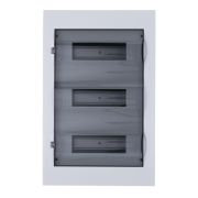 Бокс навесной ОП City9 Box 3 ряда 36мод. с прозр. дверцей SE EZ9E312S2SRU