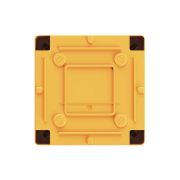 Коробка ответвительная FS 100х100х50мм 4р 450В 6А 4кв.мм с гладкими стенками и клеммн. IP56 пластик. DKC FSB10404