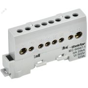 TEKFOR Шина L фаза изолированная на универсальном держателе 8х12-8-Ср IEK