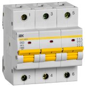 Выкл. авт. ВА47-100МА без тепл. расцеп. 3P 63А 10кА D