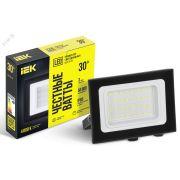 Прожектор СДО 06-30 светодиодный черный IP65 4000K IEK