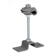 Держатель проводника на горизонтальную, вертикальную поверхность, L 80 мм HZ PROxima