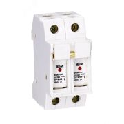 Держатель предохранителя типа C10 со светодиодной индикацией 2п ДП-102