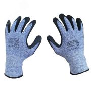 Перчатки РУБЕЖ НИТ С DY1350FRB-B/BLK (антипорезные 5 уровень, с вспененным нитриловым обливом) размер 9 SCAFFA