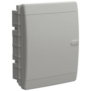 Корпус пластиковый встраиваемый на 18 модулей ЩРВ-П-18 IP41 UNION Compact белая дверь