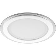 Светильник светодиодный ДВО-24w 4000K 1440Лм со стеклом белый