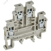 ARMAFIX Клемма винтовая CTS-ML 2 ур. 4мм2 серая IEK