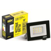 Прожектор СДО 06-10 светодиодный черный IP65 4000K IEK