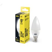 Лампа светодиодная C35 свеча 9Вт 230В 4000К E14 IEK