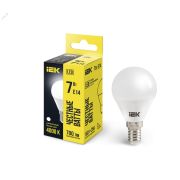 Лампа светодиодная G45 шар 7Вт 230В 4000К E14 IEK