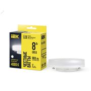 Лампа светодиодная T75 таблетка 8Вт 230В 4000К GX53 IEK