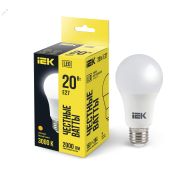 Лампа светодиодная A70 груша 20Вт 230В 3000К E27 IEK