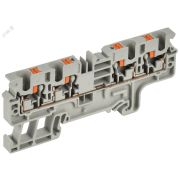 ARMAFIX Клемма пружинная Push-in CP-MC 4 вывода 4мм2 серая IEK