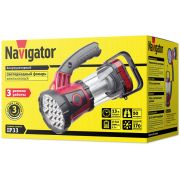 Фонарь-прожектор аккумуляторный кемпинговый 94 926 NPT-CA08-ACCU 19/24/4LED аккум. 3.7В 2А.ч пластик. NAVIGATOR 94926