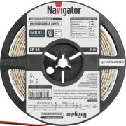 Лента светодиодная 71 769 NLS-5050CW60-14.4-IP65-12V R5 14.4Вт/м (уп.5м) Navigator 71769