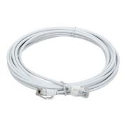 Патч-корд кат.5E UTP LSZH 3м slim колпачок с язычком бел. ITK PC08-C5EUL-3M-SL-WT